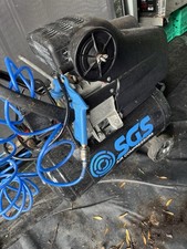 SGS Air Compressor 24 Litre, 5.5 CFM, 1.5 HP Safety Valve & Pressure Gauge