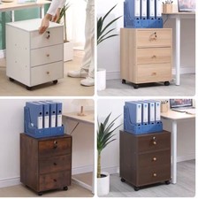 Lockable 3 Drawer Mobile