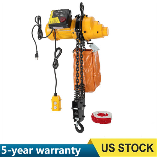 Electric chain hoist 1100 lbs - electric,