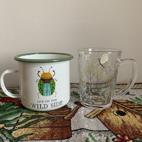 Garden camping enamel - garden,