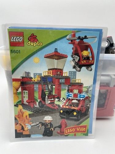 Lego duplo fire station - lego,