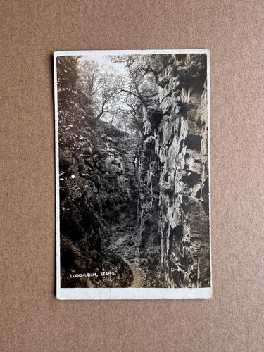 Vintage postcard lud - postcard, church