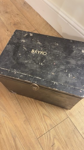 Vintage boxed bayko - boxed, building