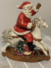 Vintage Aynsley China Santa On