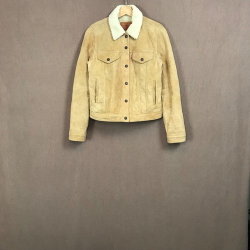 Levi suede trucker - levi's, jacket