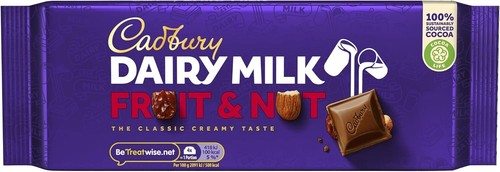 Cadbury dairy milk - 3, fruit