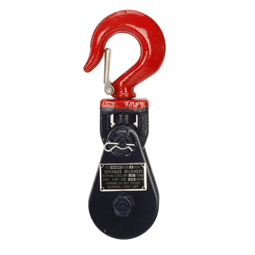 Ton snatch block - ton, with