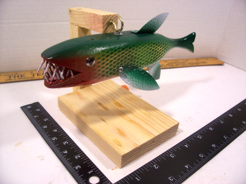 Piranha spearing fish - spearing, decoy