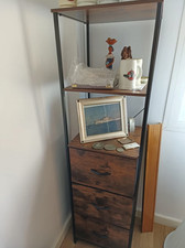 Tall Industrial Cabinet Rustic