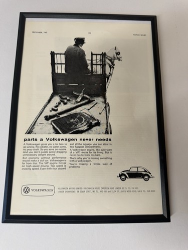 Framed original 1965 classic - framed,