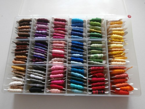 Cross stitch embroidery yarn - cross,
