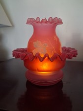 Rare glass fairy lamp - rare, vintage