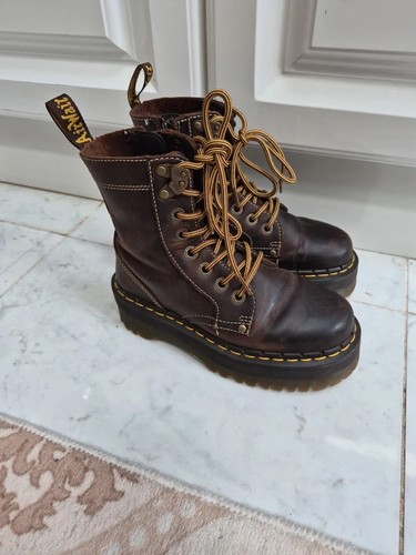 Martens brown crazy horse - brown,