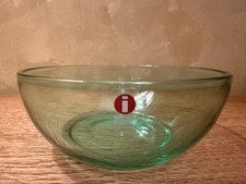 Iittala Raami Pine Green Glass Bowl 13 cm Jasper Morrison Finland