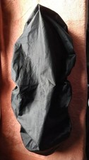 Motorcycle Scooter Seat Nylon Cover Lambretta Vespa Folds To An Attached Pouch.