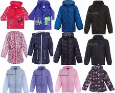 Girls Boys Raincoat Kids