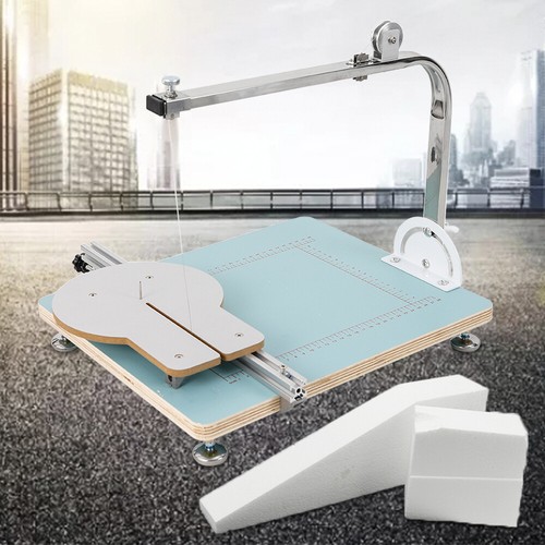 Hot wire foam cutter working - hot,