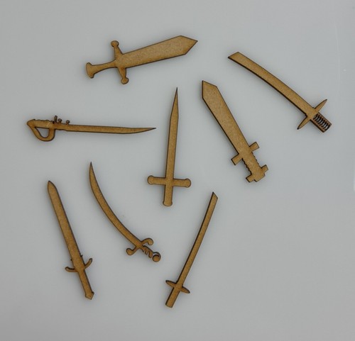 Wooden mdf medieval - wooden, pirate
