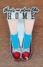 Wizard Of Oz Red Ruby Slippers Metal Enamel Pin Badge Brooch Dorothy Glitter