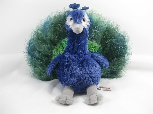 Peacock aurora world plush - peacock,