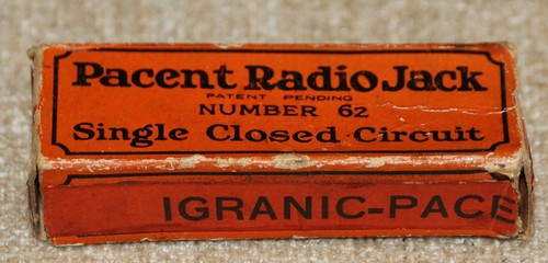 Vintage pacent radio jack - radio, in
