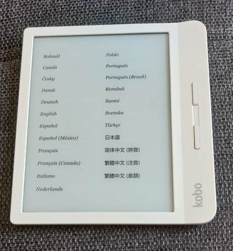 Kobo libra h2o - h2o, white