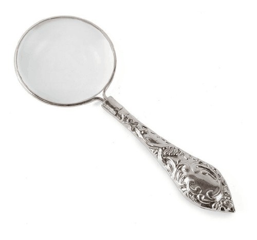 Handheld magnifying glass - handheld,