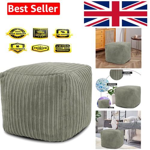 Jumbo cord footstool - jumbo,