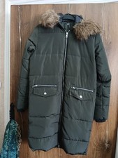 Girls Long Parka Style Coat