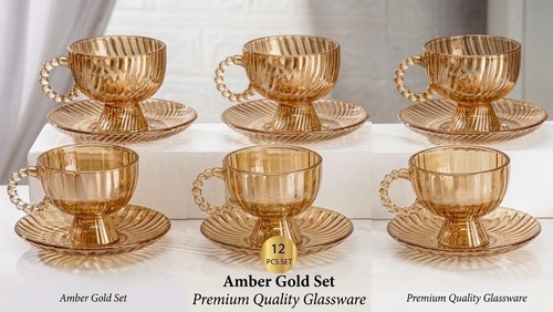 12pc glass tea - glass, and