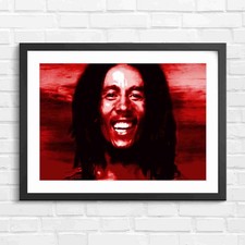 Vibrant Reggae Rasta Portrait