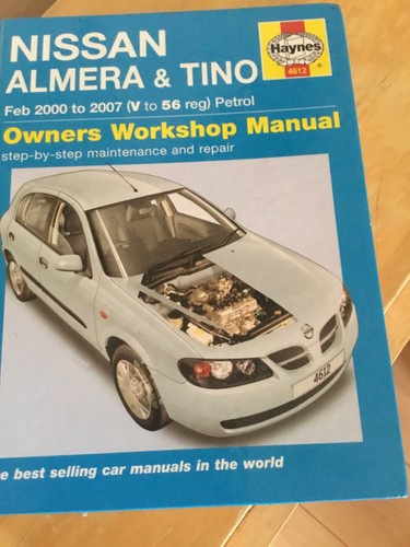 Haynes nissan almera and tino - and,