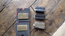 2 X Epiphone 57CH  Gold humbucker pickups PLUS 3 X Humbuckers