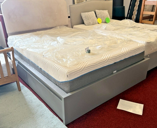 Ikea malm grey kingsize - grey,