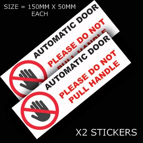 Please not pull - 2, handle