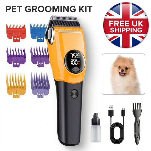 Electric pet grooming kit - pet,