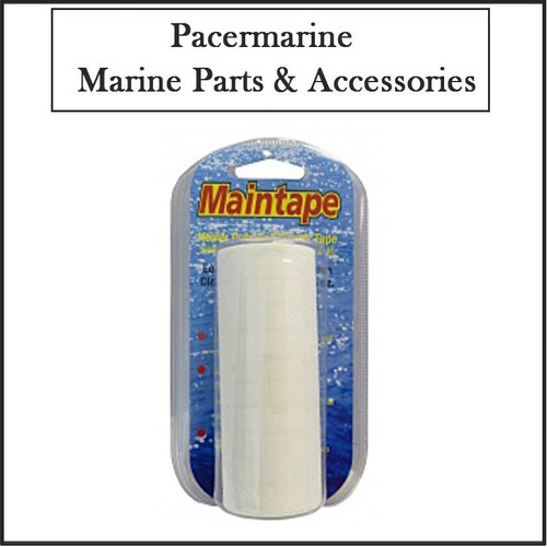 100mm white maintape - white,