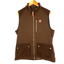 JAHTI JAKT Men Vest Gilet Size M Hunting Bodywarmer Polyester Blend Tight Knit