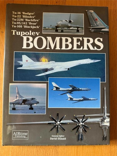 Tupolev bombers hardcover - tupolev,