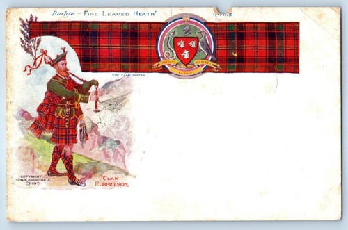 Scotland postcard badge - postcard, fine