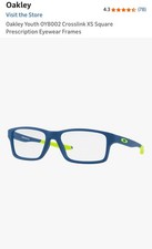 Oakley Youth OY8002 Crosslink XS Square Prescription Eyewear Frames