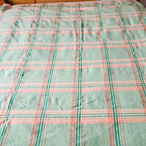 Derw wool double - double, blanket