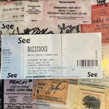 BUZZCOCKS - Original Gig