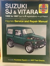 Suzuki SJ & Vitara Petrol 1982