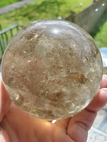 Stunning large citrine - citrine, sphere