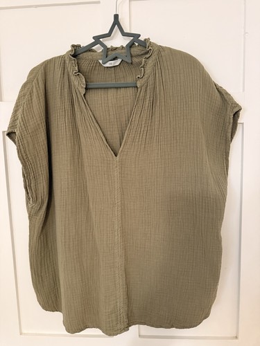 Cheesecloth top uk - h&m,