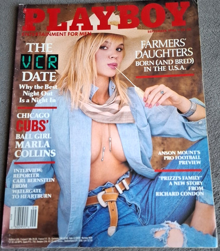 Playboy magazine sept 1986 - sept, 1986.