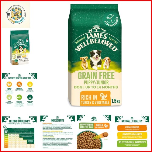 Dog puppy hypoallergenic dry - dog,