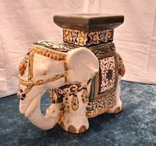 Elephant Plant Stand Ceramic