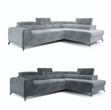 Corner Sofa bed LAURENCE - fabric Water Repellent , Delivery to Scotland !